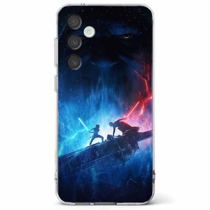 Husa telefon compatibila cu Samsung Galaxy A55 5G, Viceversa, model Good vs Evil, Silicon, TPU