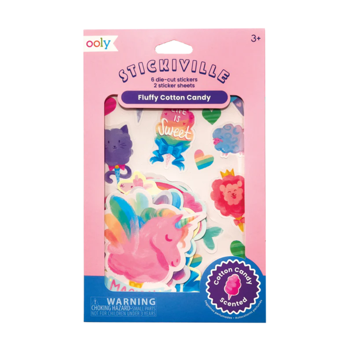 Ароматизирани лигавници - Stickiville Fluffy Cotton Candy