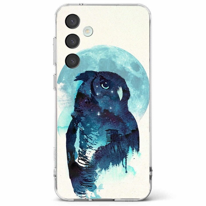 Husa telefon compatibila cu Samsung Galaxy A55 5G, Viceversa, model Hedwig Harry Potter, Silicon, TPU