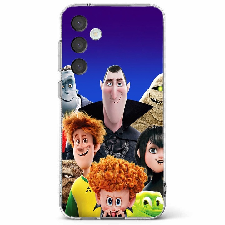 Husa telefon compatibila cu Samsung Galaxy A55 5G, Viceversa, model Hotel Transylvania, Silicon, TPU