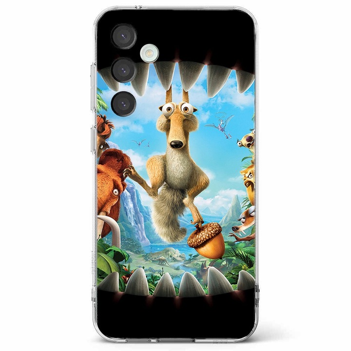 Husa telefon compatibila cu Samsung Galaxy A55 5G, Viceversa, model Ice Age, Silicon, TPU