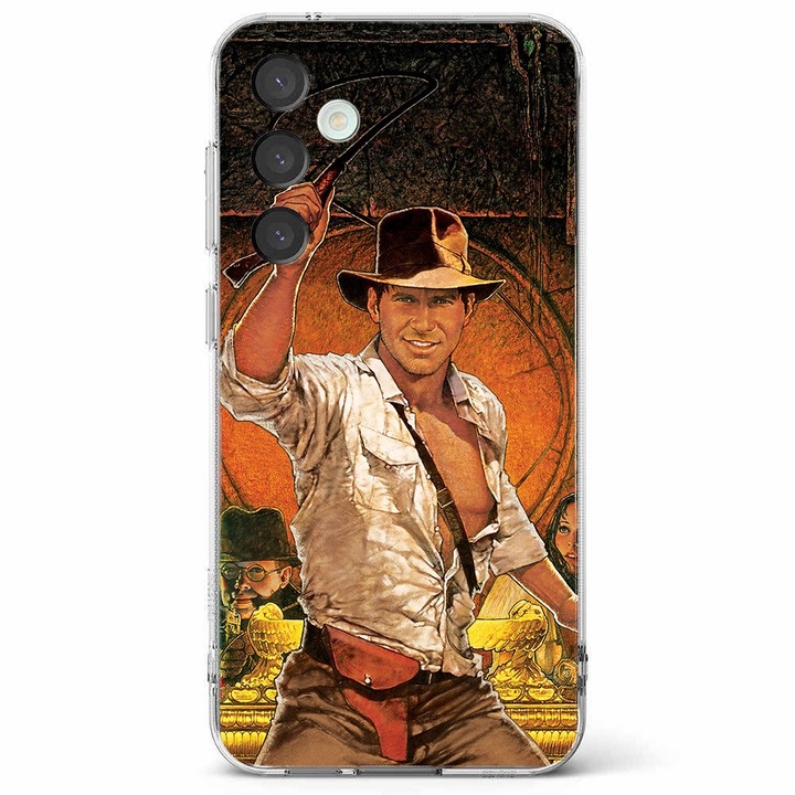 Husa telefon compatibila cu Samsung Galaxy A55 5G, Viceversa, model Indiana Jones Adventures, Silicon, TPU