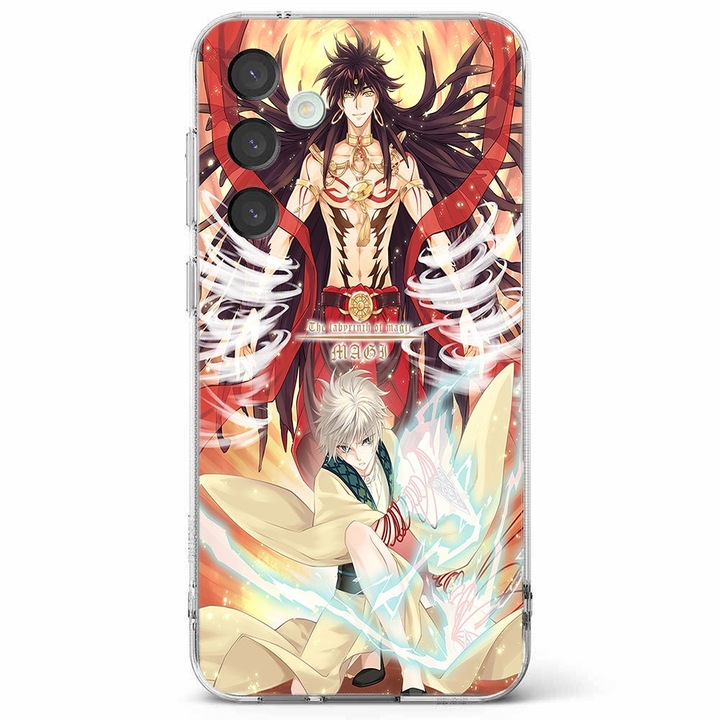 Husa telefon compatibila cu Samsung Galaxy A55 5G, Viceversa, model MAGI The Labyrinth of Magic Anime, Silicon, TPU