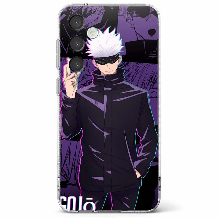 Husa telefon compatibila cu Samsung Galaxy S24 Ultra, Viceversa, model Satoru Gojo Jujutsu Kaisen, Silicon, TPU