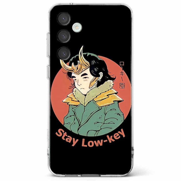 Husa telefon compatibila cu Samsung Galaxy A55 5G, Viceversa, model Stay Low Key, Silicon, TPU