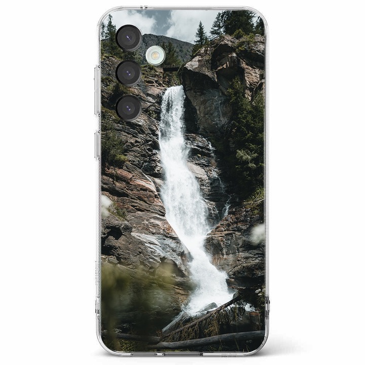 Husa telefon compatibila cu Samsung Galaxy A55 5G, Viceversa, model Cascata del Rutor, Silicon, TPU