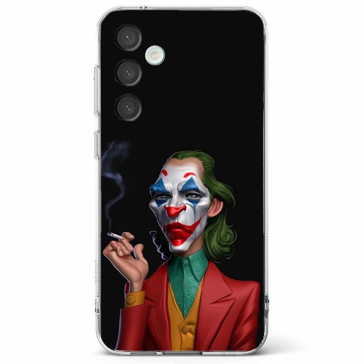 Husa telefon compatibila cu Samsung Galaxy A55 5G, Viceversa, model Joker, Silicon, TPU