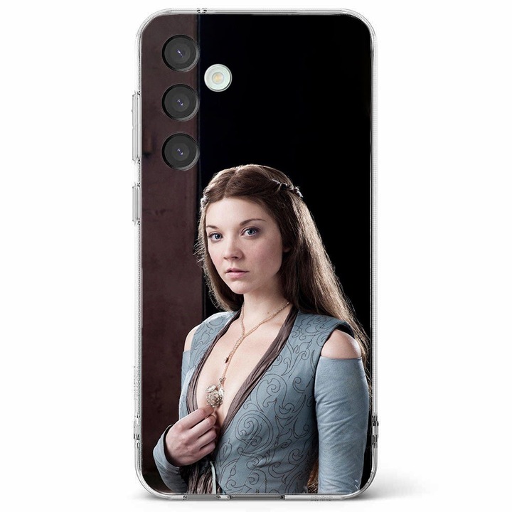 Калъф за телефон, съвместим с модел Samsung Galaxy S24 Ultra, Viceversa, Margaery Tyrell Game of Thrones, силикон, TPU