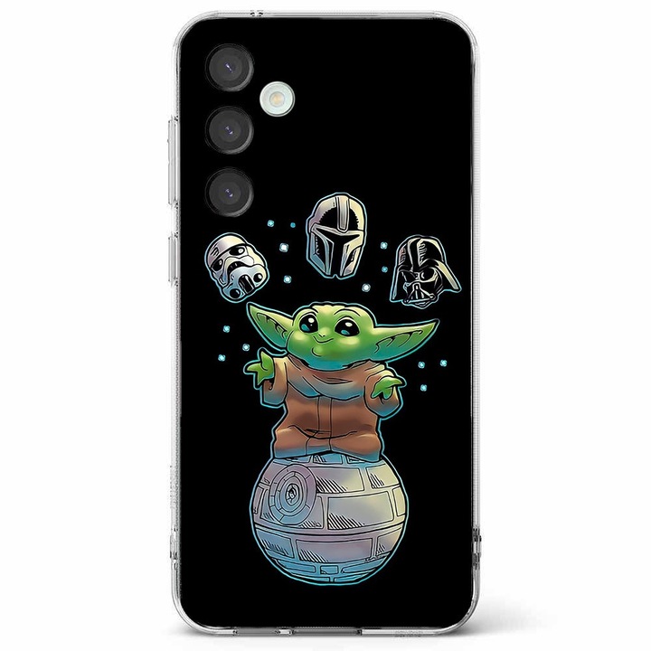 Husa telefon compatibila cu Samsung Galaxy A55 5G, Viceversa, model Baby Yoda, Silicon, TPU