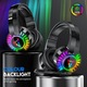 Casti Gaming Surround Virtual 7.1, Microfon Detasabil, Iluminare RGB, Negru