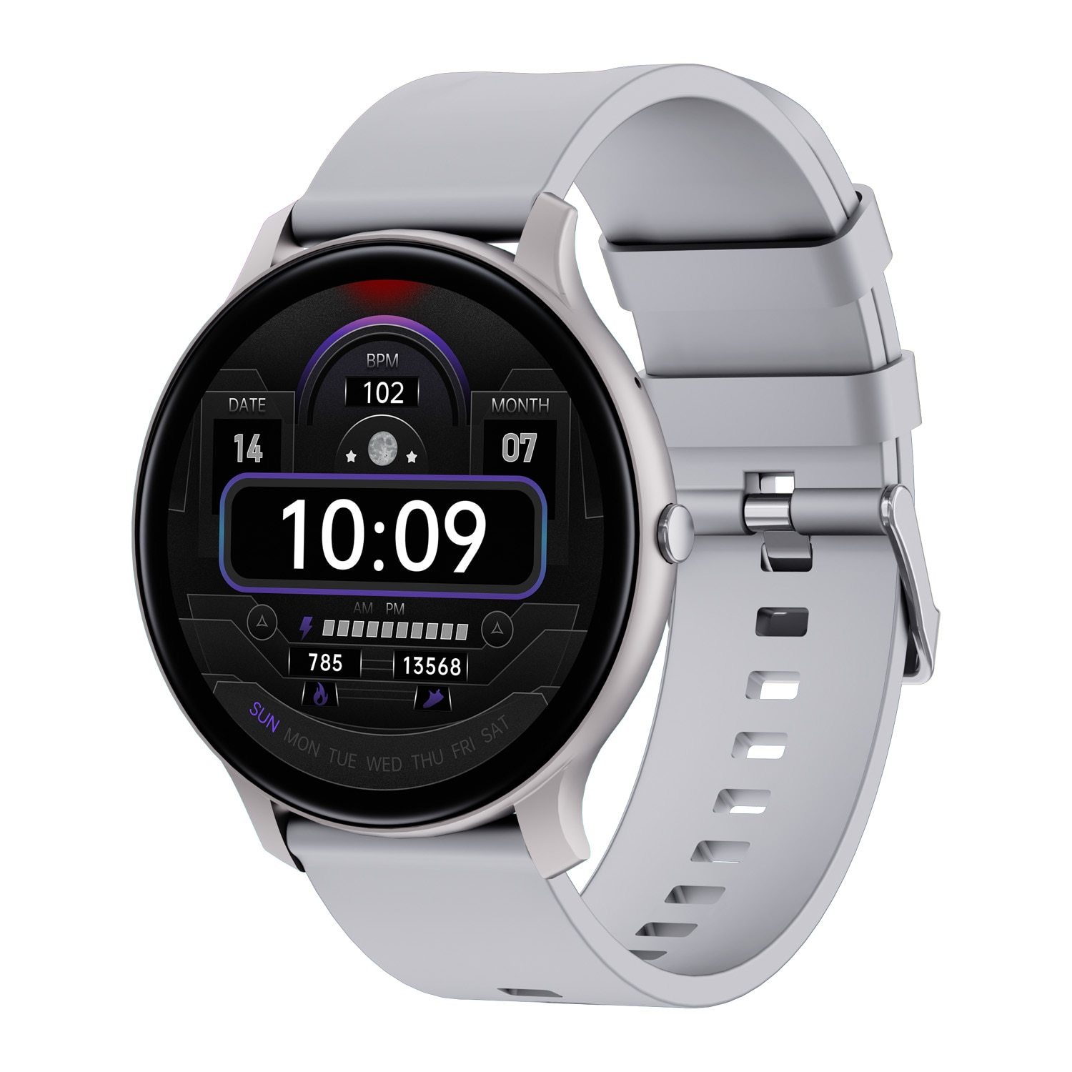 Ceas inteligent X27, design usor, impermeabil, conexiune Bluetooth, 1. ...
