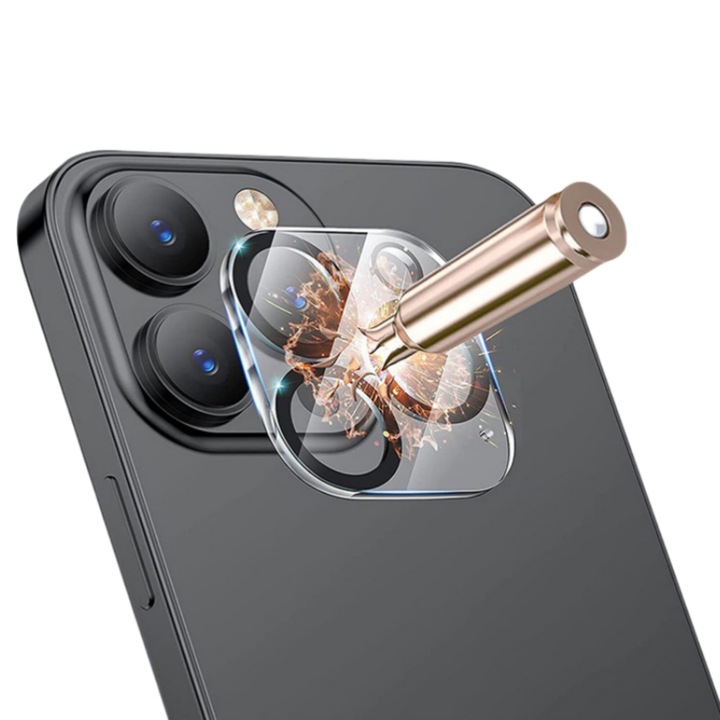 Протектор за задна камера, 9H, за iPhone 16 Pro/16 Pro Max