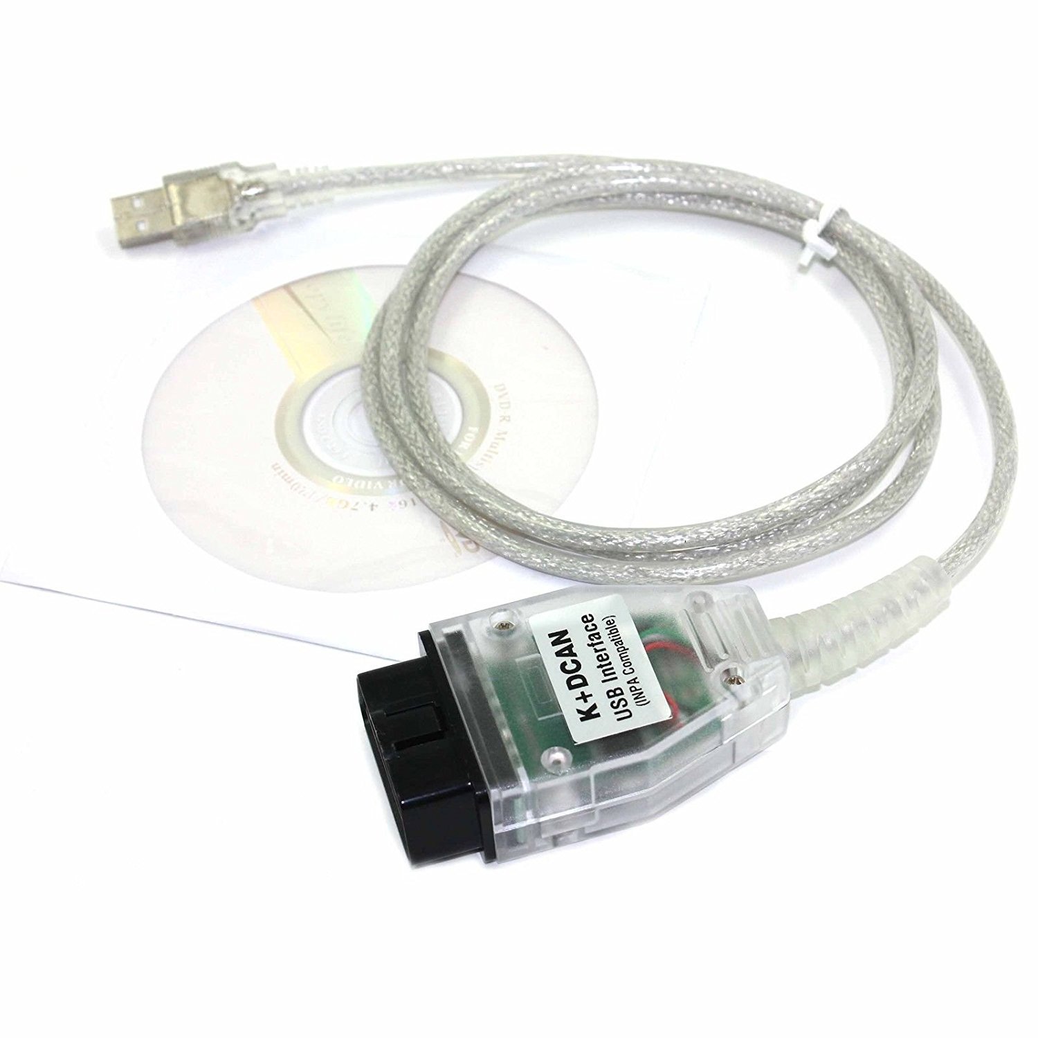 Cavo Diagnostico K+DCAN OBD2 USB Per BMW Serie 1 E 3 - Con Interruttore Sostitutivo - Foto 9