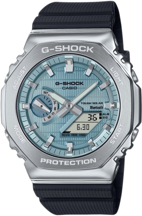 Ceas barbatesc Casio GBM-2100A-1A2ER, Quartz, 44mm, 20ATM
