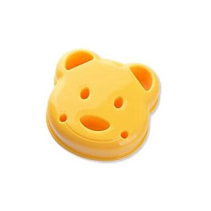 Forma sandwich, Cozevdnt, plastic, galben, 9.7x9cm