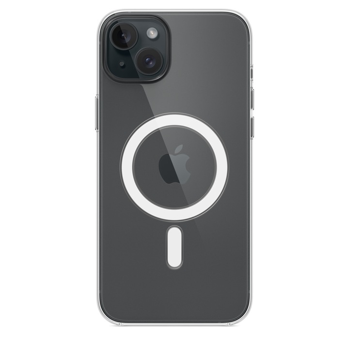 Apple átlátszó tok MagSafe-el iPhone 15 Plus készülékhez, átlátszó