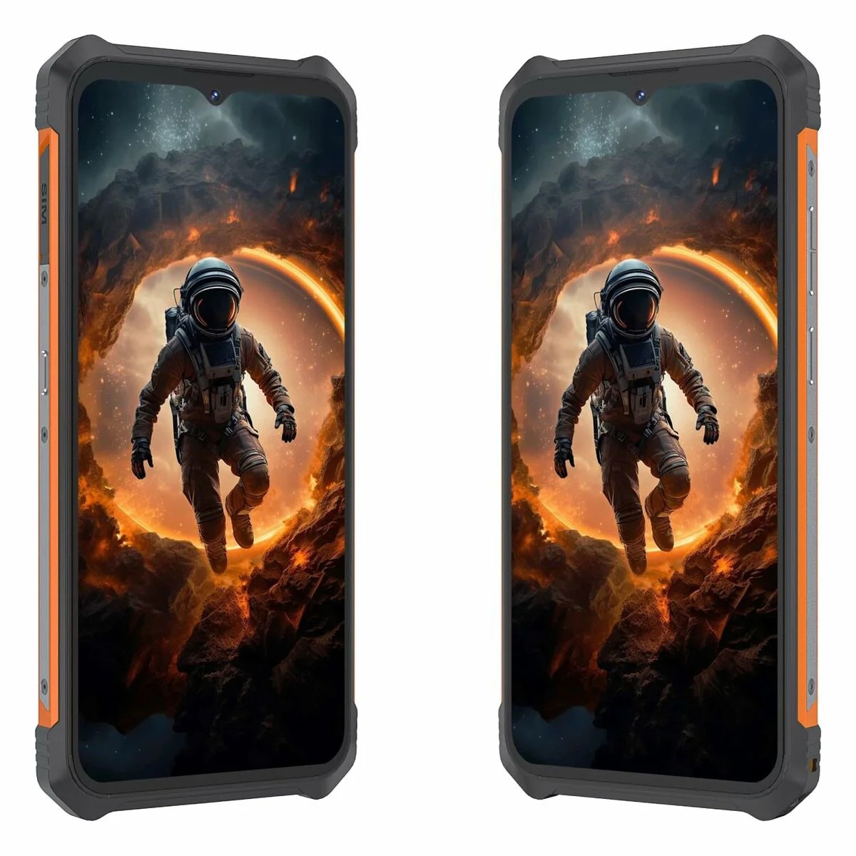 Smartphone Cubot King Kong ES 6,5" UNISOC T606 6 GB RAM 128 GB Negro, naranja