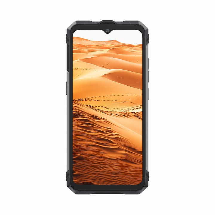 Мобилен телефон Cubot KING KONG AX, 4G, 6,58 инча FHD+ 120Hz, 24GB RAM (12GB + 12GB разширяема), 256GB ROM, Android 14, черен