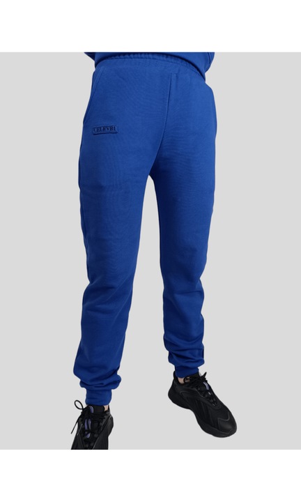 Pantaloni sport, basic, de dama, Albastru