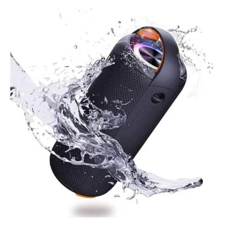 Boxa portabila Bluetooth Jormftte, design compact, sunet clar, 4 ore autonomie, multicolor