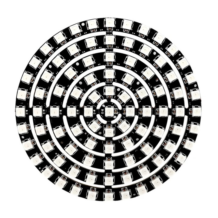 Inel cu 93 Led-uri, RGB, 5050, WS2812