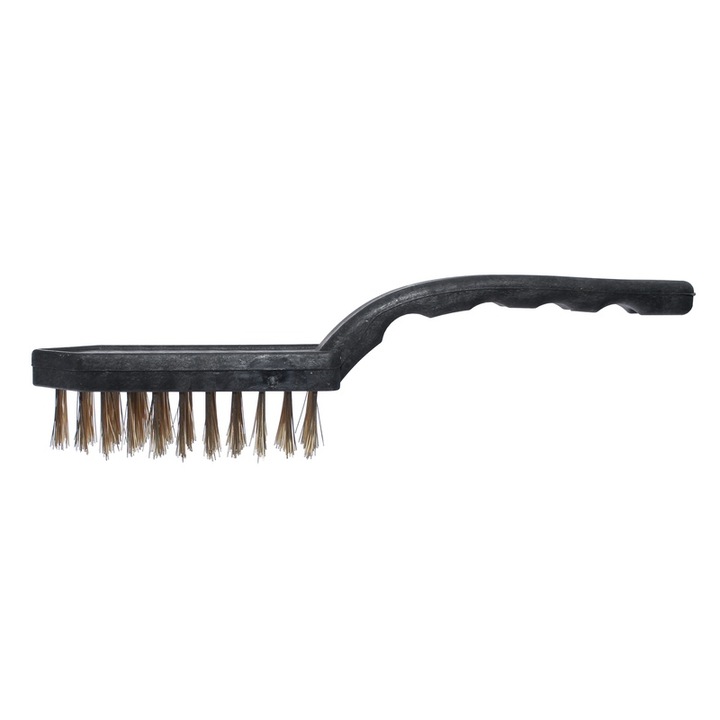 Perie sarma cu maner din plastic, negru, 230 mm