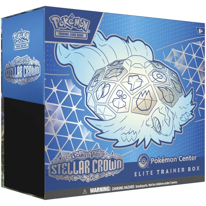 Set cartonase Pokémon TCG: Scarlet & Violet - Stellar Crown: Elite Trainer Box