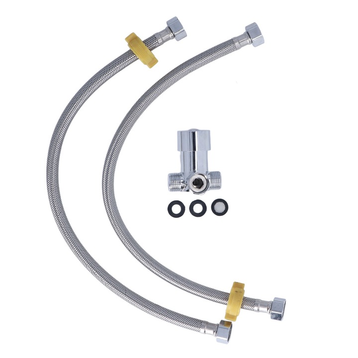 Termosztatikus keverőszelep G1/2 menettel, Enforose, Rozsdamentes acél