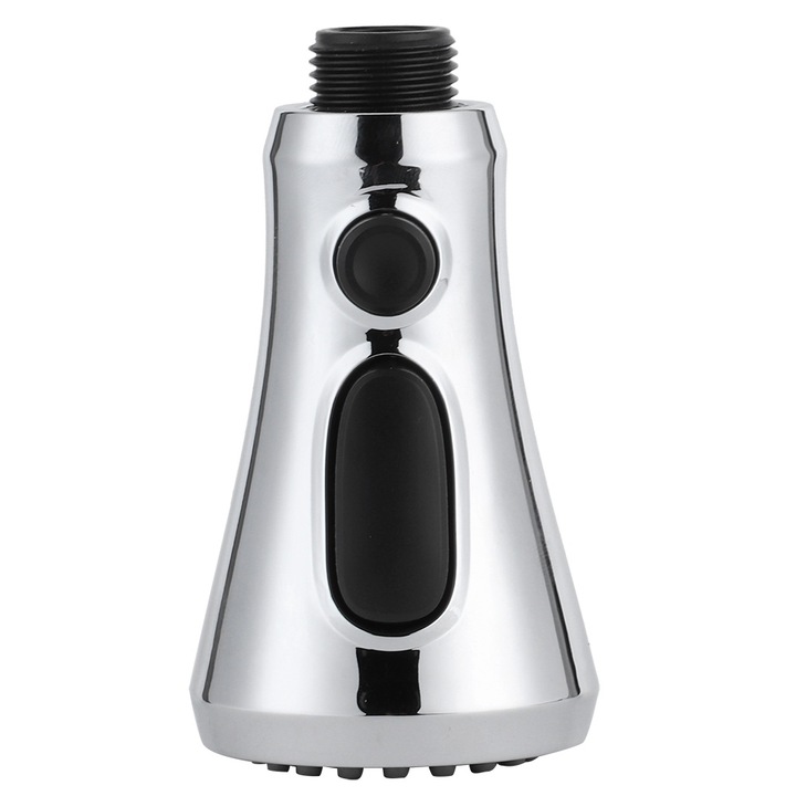 Cap de pulverizare pentru baterie de bucatarie Bizaical, ABS, 3 functii, 10.5x5.5cm