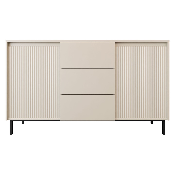 Comoda Samker 2D3SZ, MIRJAN24, cashmere, 50x153x90 cm