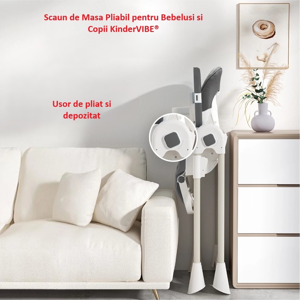 Scaun de masa copii centura 5 puncte