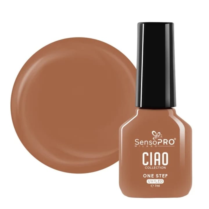Oja Semipermanenta One Step SensoPRO Milano, CIAO Collection - Cocoa Butter 7ml