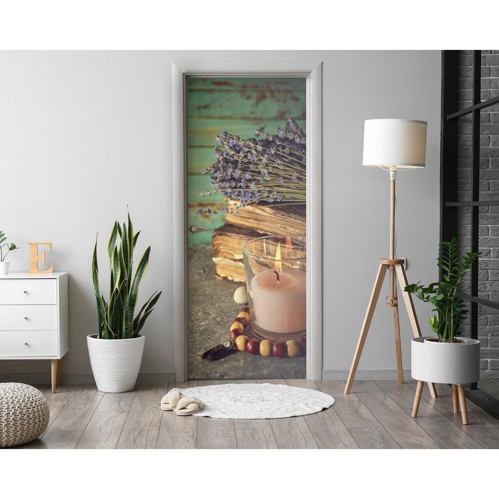 Stickere decorative, Wallfluent, Colt de relaxare, Maro, 75x205 cm, 010120130040000278239