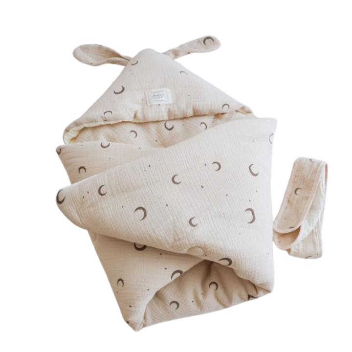 Одеяло за деца есен/зима 90х90см подходящо за 15-25 градуса бежово