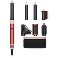 Ondulator Multistyler Dyson HS05 Airwrap Complete Long Volumise, 3 trepte de viteza, 3 trepte de temperatura, Strawberry Bronze/Blush Pink