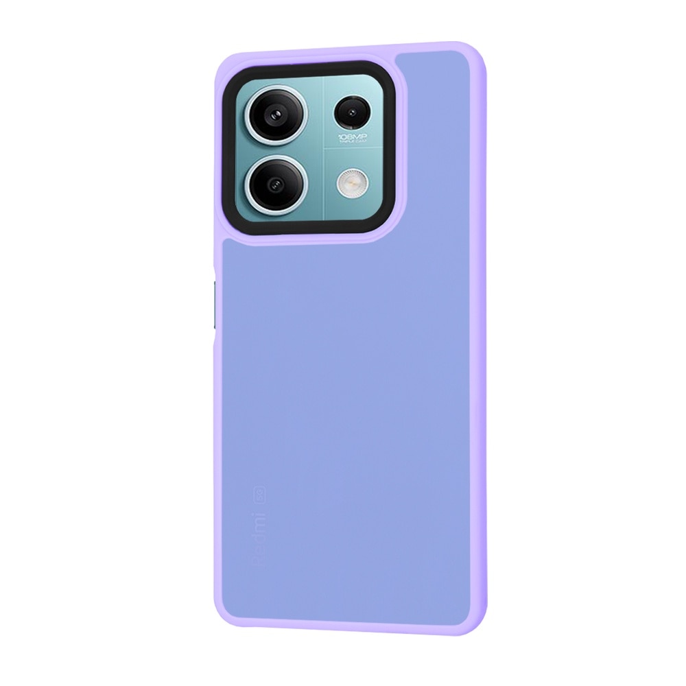 Husa pentru Xiaomi Redmi Note 13 5G, Accesorio HaloFrost Series, Light Purple