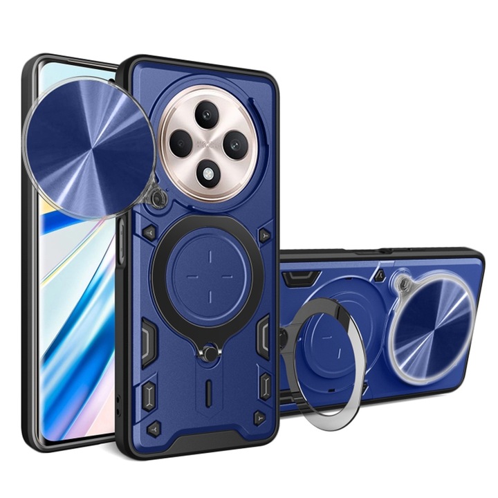 Калъф за Oppo Reno12 F 4G - Camguard Pro Series, Син
