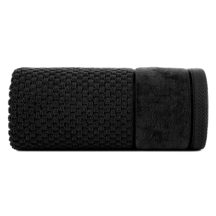 Prosop de mana FRIDA Eurofirany 50 x 90 cm negru