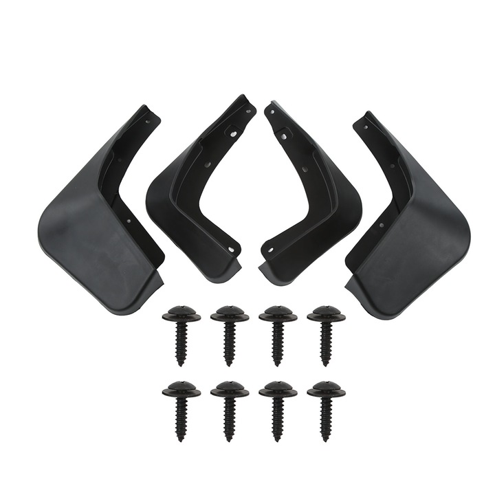 Mmgoqqt 4PCS Комплект предни стъкла за Suzuki Grand Vitara 2015-2019, PVC, ефективна защита, черен цвят