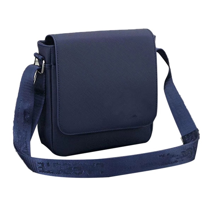 Férfi táska, Mmgoqqt, nagy kapacitású, kopásálló, sötétkék, 21x8x23cm