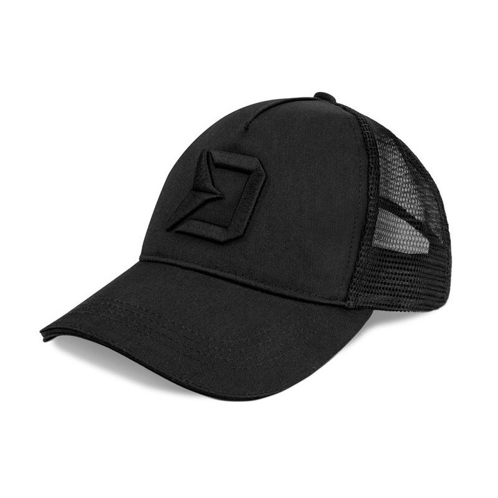 Caciula Delphin BlackWay Trucker, neagra, UNI, material 50% bumbac 50% poliester