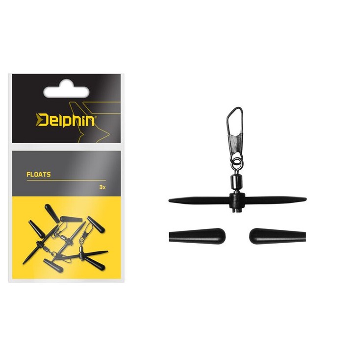 Комплект монтажни аксесоари Delphin FloatS, 3 части, 0.75г