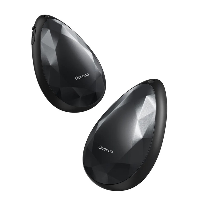Ocoopa UT4 Rare kézmelegítő, 2 fűtési fokozat, fekete, kompakt, 2000 mAh
