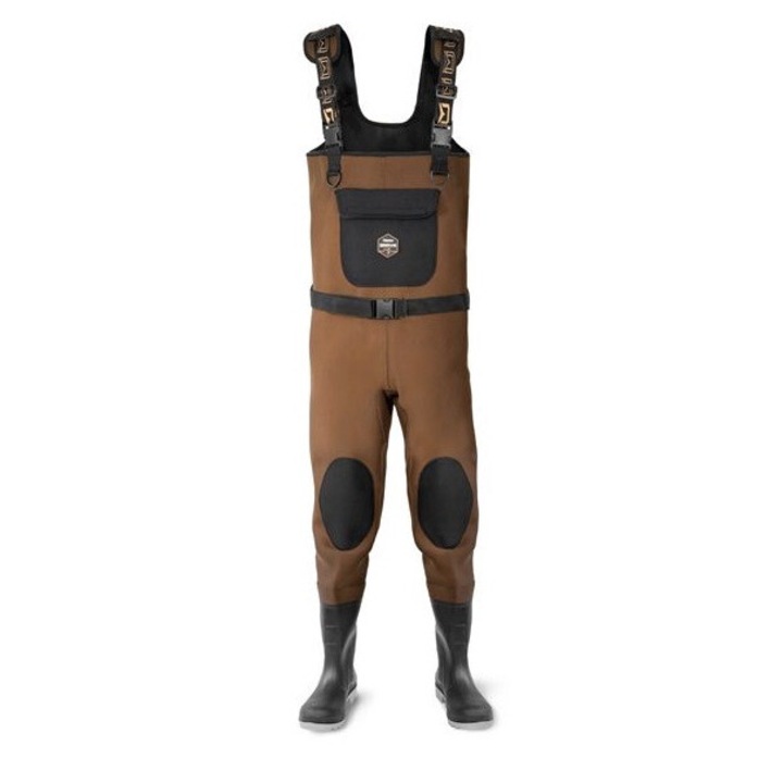 Costum pentru pescuit din neopren Delphin ORAVA 42, 4mm, maro