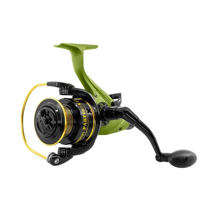 Delphin Partisan 6T horgászorsó, 5.2:1, 501g, kapacitás 0.25/430mm, 0.28/340mm, 0.30/300mm