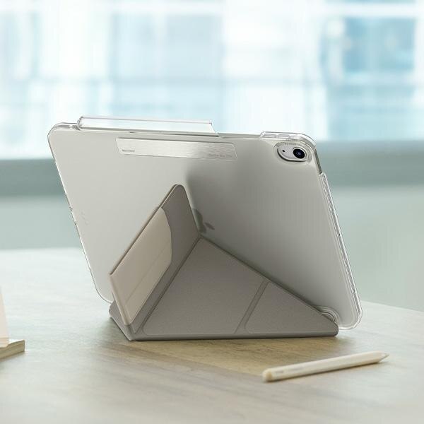 Husa tableta, Camden Click, compatibila cu iPad Air 11" (2024), albastra, material TPU/PC