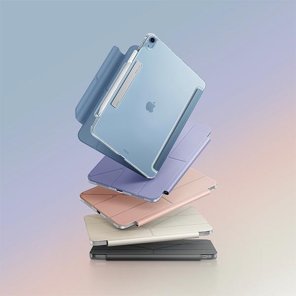 Husa tableta, Camden Click, compatibila cu iPad Air 11" (2024), albastra, material TPU/PC