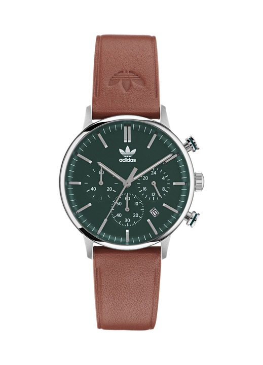 Мъжки часовник Adidas CODE ONE CHRONO, 40mm, неръждаема стомана/силикон, многоцветен