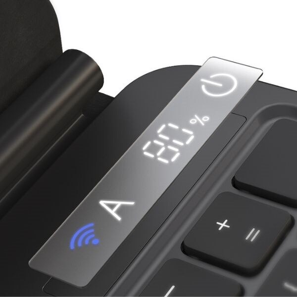 Husa tableta cu tastatura, Usams, model Miaoke, neagra, 10.9 inch/11 inch, 3 in 1
