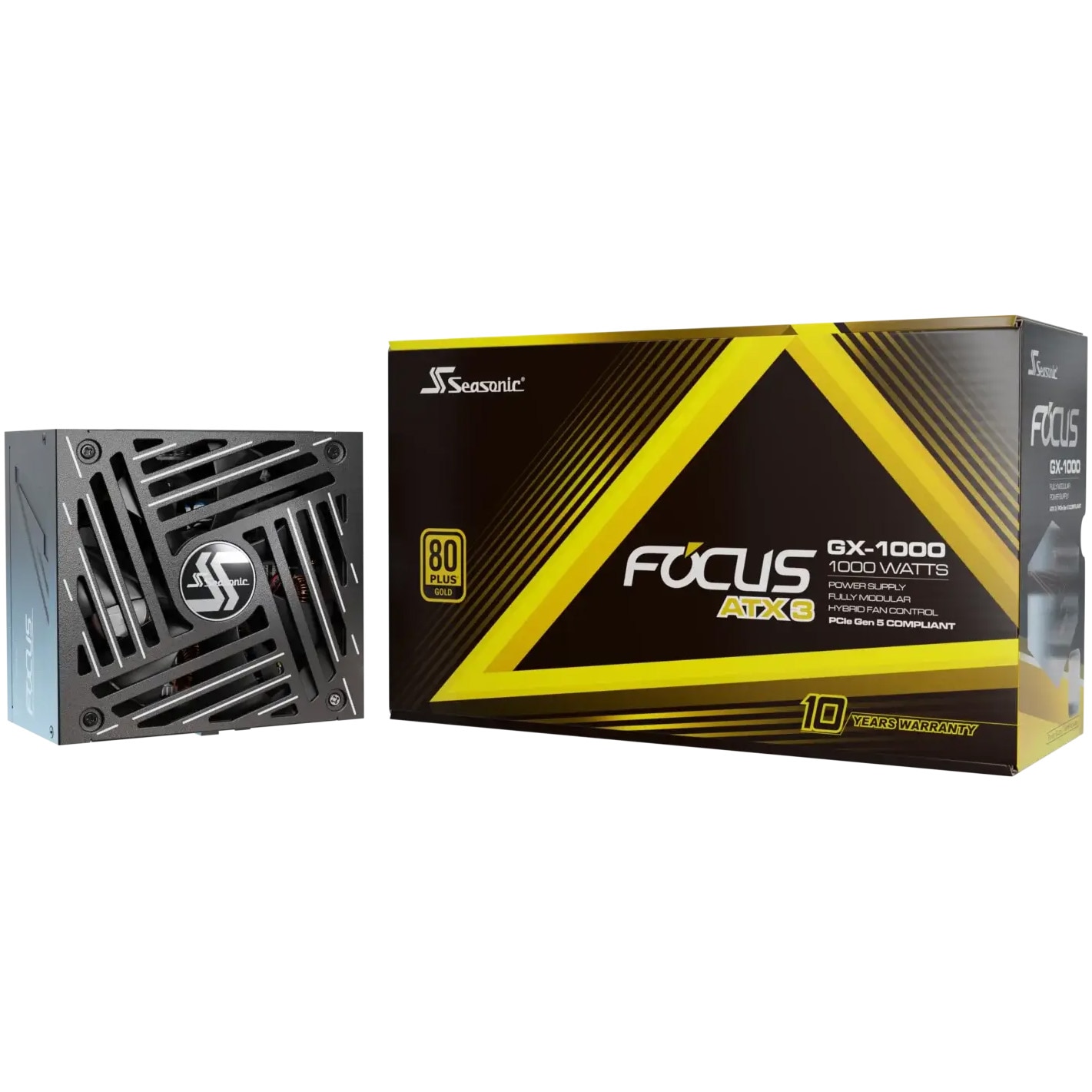 Sursa Seasonic FOCUS GX ATX 3 (2024), 80 Plus Gold, 1000W, 12VHPWR